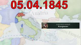 Speedrunning Risorgimento In 1.8.3:  05.04.1845