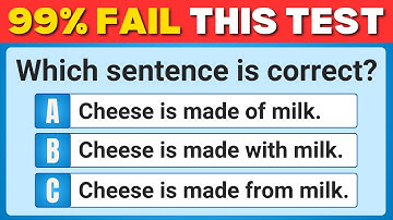 Slechts 1% slaagt voor deze Engelse grammaticatest van 40 vragen! (B1/B2-uitdaging)