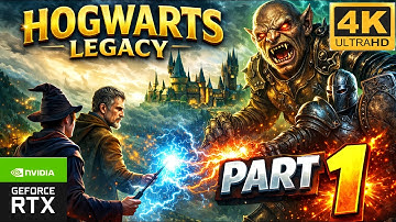 “I Became a Wizard at Hogwarts! 🧙‍♂️ Hogwarts Legacy Part 1”