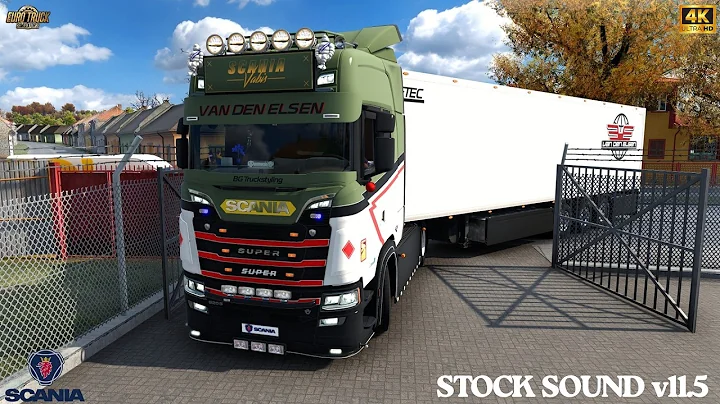 ETS2 | Realistic Sound | Scania V8 Stock Sound Update v11.5 by Slav Jerry | #ets2 1.57