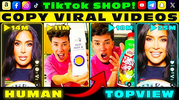 Automatisch virale productadvertenties! TopView Viral Video Agent voor TikTok, Shorts, Amazon en ...