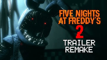 FNAF 2 Trailer Remake | BLENDER ANIMATION