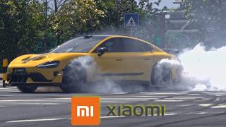 Xiaomi SU7 Ultra showed drift in the style of Ken Block!