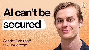 The coming AI security crisis (and what to do about it) | Sander Schulhoff