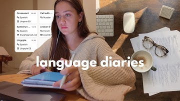 days in my life studying 3 languages (& making a new study plan) ⭐️ spanish, french, russian