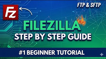 How to use FILEZILLA +  FTP/SFTP  (Simplified - Step by Step for BEGINNERS)