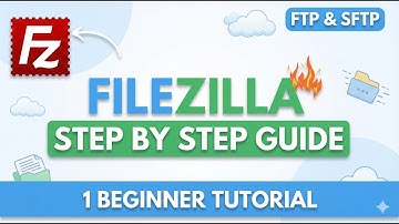 How to use FILEZILLA +  FTP/SFTP  (Simplified - Step by Step for BEGINNERS)