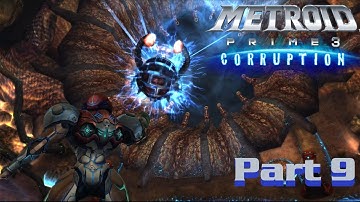 Metroid Prime 3 Corruption - Destroying Elysia Levitian Seed - Playthrough Part 9