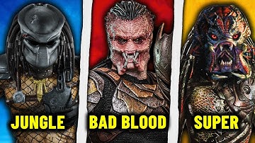 The Evolution of All 8 Predators: The True Yautja Origins! Every Clan, Species & Lore Explained