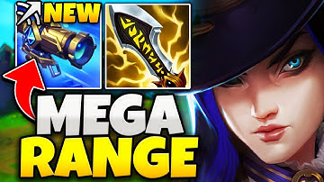 CAITLYN HAS EXTENDED RANGE NOW?! HOW DID RIOT THINK THIS WOULD BE BALANCED...?