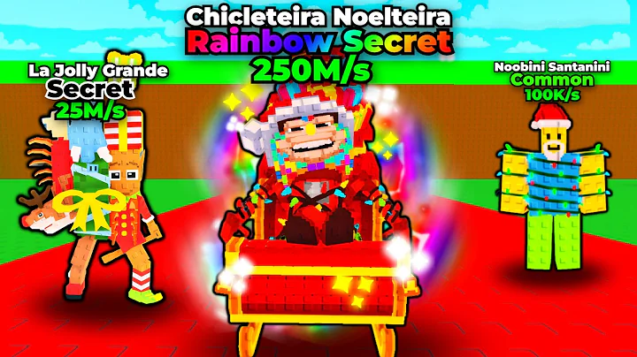 I UNLOCKED ALL 17 CHRISTMAS BRAINROTS in Roblox Steal A Brainrot!