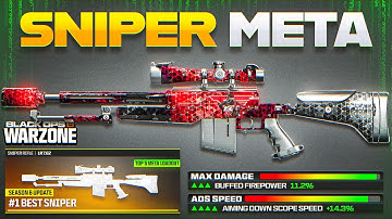 the *NEW* BEST ONE SHOT SNIPER META LOADOUT in WARZONE BO6! (Best Sniper Class for Warzone 3)