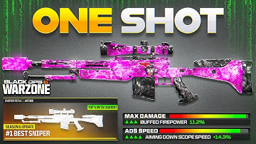 the *NEW* BEST ONE SHOT SNIPER META LOADOUT in WARZONE BO6! (Best Sniper Class for Warzone 3)