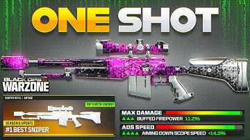 the *NEW* BEST ONE SHOT SNIPER META LOADOUT in WARZONE BO6! (Best Sniper Class for Warzone 3)