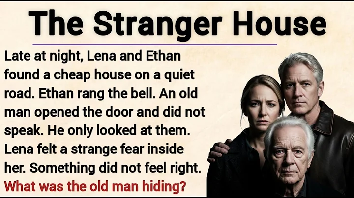 The Stranger House - Learn English Through Story Level 3 | English Story | Learning English