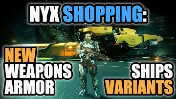 BUY NEW WEAPONS AND ARMOR IN LEVSKI - NYX system - Star Citizen 4.4 PTU