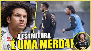 LOOK AT THE CONTROVERSIAL STATEMENTS THAT ARE BURNING WILLIAM ARÃO AT SANTOS