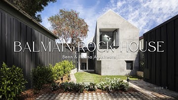 This Historic Stone House Was Reimagined with a Bold Modern Touch | Balmain Rock House