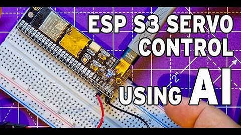 Programming a PiHut ESP32 Baguette dev board to drive servos with AI.