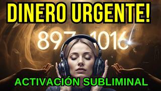 SUBLIMMAL for URGENT MONEY 💲 with SACRED CODES 897 AND 1016 clarity and economic openness