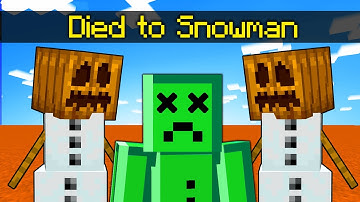 I Got Every Impossible Death Message in Minecraft! (Survival)