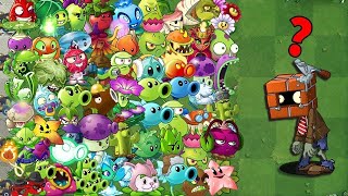 Pvz 2 v11.7.1 Challenge - All Plants Vs 99 Brickhead Zombies