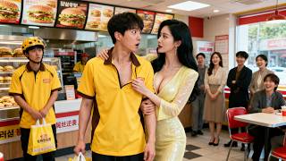 Delivery guy humiliated as a simp, then a gorgeous star called him husband, fake turned real, she cl