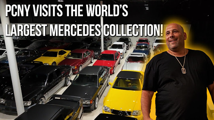 Wayne from PCNY Visits The World's Largest Mercedes Collection!