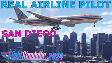 Challenging Approaches: San Diego! Tutorial with a Real Airline Pilot: MSFS