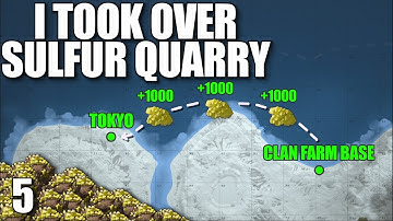 How I Stole 40k+ Sulfur from a clan in Solo Rust...