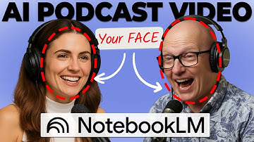 Turn NotebookLM into Videos with YOUR Face (NO FILMING!)