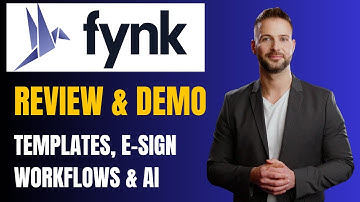 Fynk AI Contract Management Software Review & Demo: Sjablonen, Workflows, eSign & AI Review