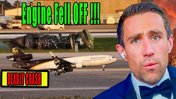 "The Engine Fell Off" | UPS Cargo Plane CRASH VIDEO
