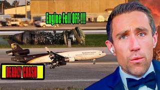 'The Engine Fell Off' | UPS Cargo Plane CRASH VIDEO