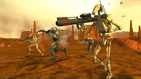 Star Wars: Battlefront II (2005, Classic) Geonosis: Pipeline Junction West - CTF - CIS