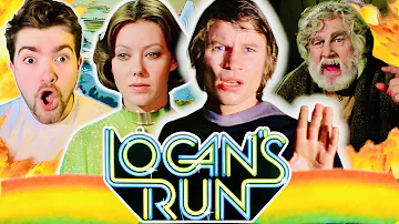 *LOGANS RUN* (1976) is UNIQUELY FANTASTIC! MOVIE REACTION! FIRST TIME WATCHING!