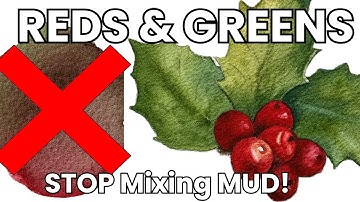 The ULTIMATE Holiday Reds & Greens: Stop Mixing Mud for Christmas!