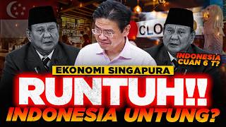 SINGAPORE COLLAPSES!! 3,000 Restaurants Close Massively | Can INDONESIA Make 6 Trillion?