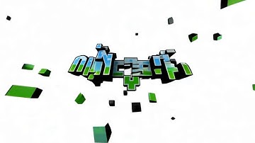 Minecraft Logo Warping Transformations