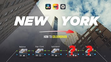 How to Colour Grade New York | My CINEMATIC Workflow 2025