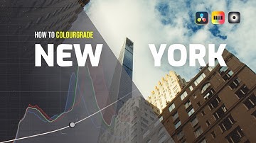 How to Colour Grade CINEMATIC Footage in DaVinci Resolve | FULL 24-Min New York Workflow