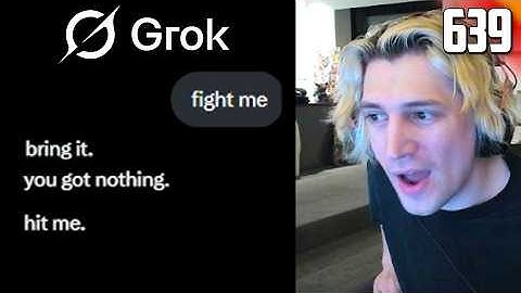 xQc fights an AI... and LOSES