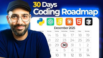 The 30-Day Coding Roadmap for Beginners (Start Here)
