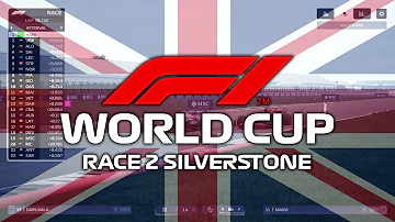 Rivals Clash in EPIC Duel for Victory! || F1 World Cup Race 2 Silverstone