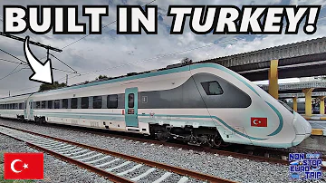 This HIGHSPEED TRAIN was Built in Turkey... But is it Any Good?