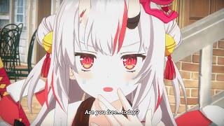 Ayame & Rui React to Cute Animation-Ayame Calls you Perv😳