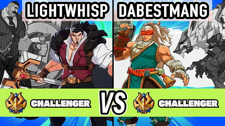 2XKO ▰ LightWhisp (Braum / Darius) vs DaBestMang (Warwick / Illaoi) ▰ High Level Gameplay