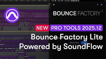 How to Use Bounce Factory Lite in Pro Tools