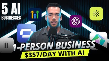 These 5 AI Businesses Will Make You $357/day+ (No Team Needed)