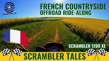 Ultimate Offroad Ride-Along 🇫🇷 | 350 km TET Adventure on the Scrambler 1200 XE